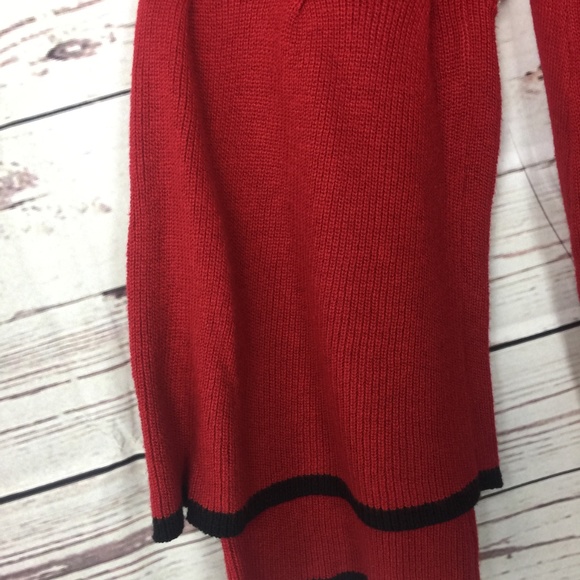 Style Co Ruffled-Sleeve Sweater Cranberry - Picture 3 of 6
